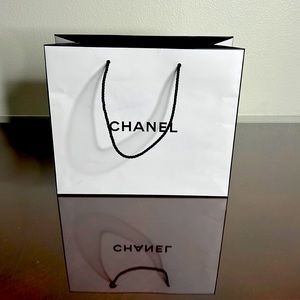 Chanel boutique paper bag